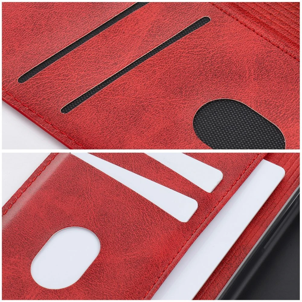 Flip case for Xiaomi Redmi NOTE 15 PRO 4G Cubic Book red