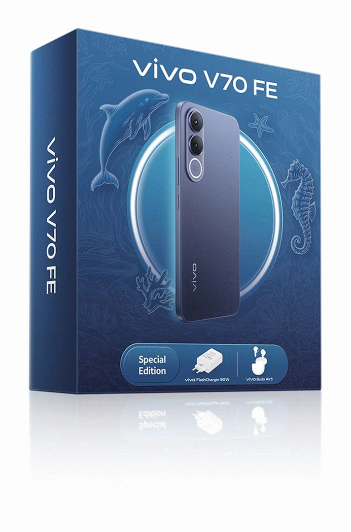 VIVO V70 FE 8GB/512GB GiftPack Ocean Blue