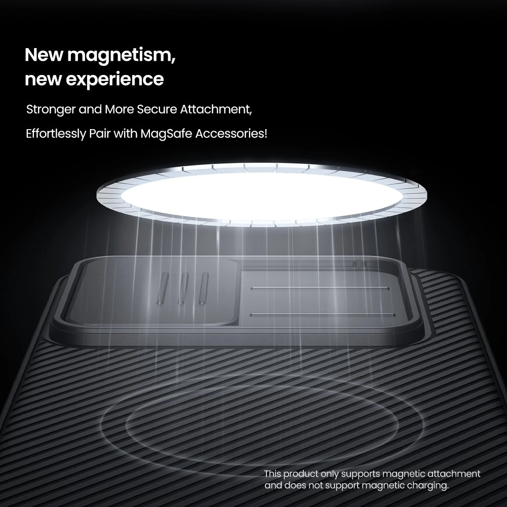 Nillkin CamShield PRO Magnetic Zadní Kryt pro Samsung Galaxy A57 Black