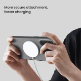 Nillkin Super Frosted PRO Magnetic Zadní Kryt pro Samsung Galaxy A57 Transparent Black