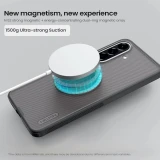 Nillkin Super Frosted PRO Magnetic Zadní Kryt pro Samsung Galaxy A57 Transparent Black