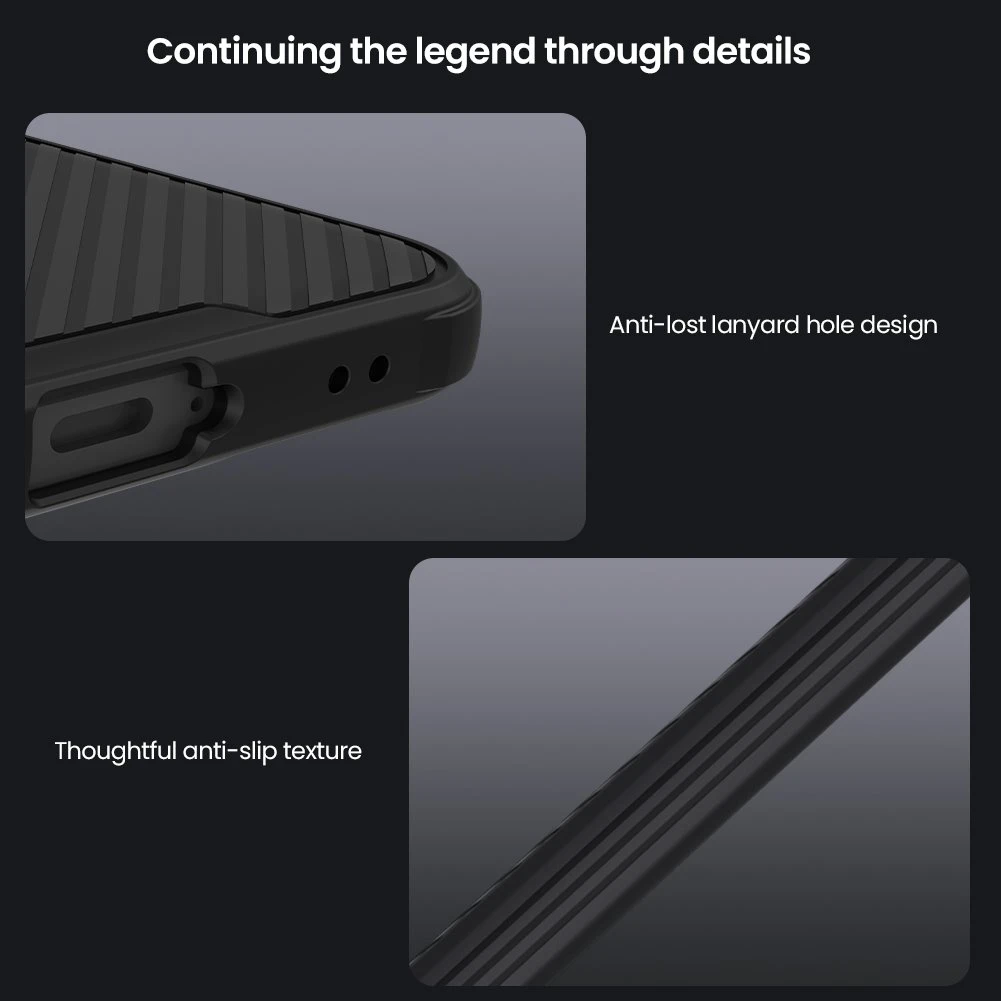 Nillkin CamShield PRO Zadní Kryt pro Samsung Galaxy A57 Black