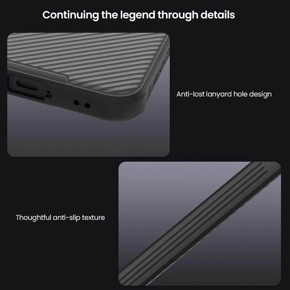 Nillkin CamShield PRO Zadní Kryt pro Samsung Galaxy A57 Transparent Black