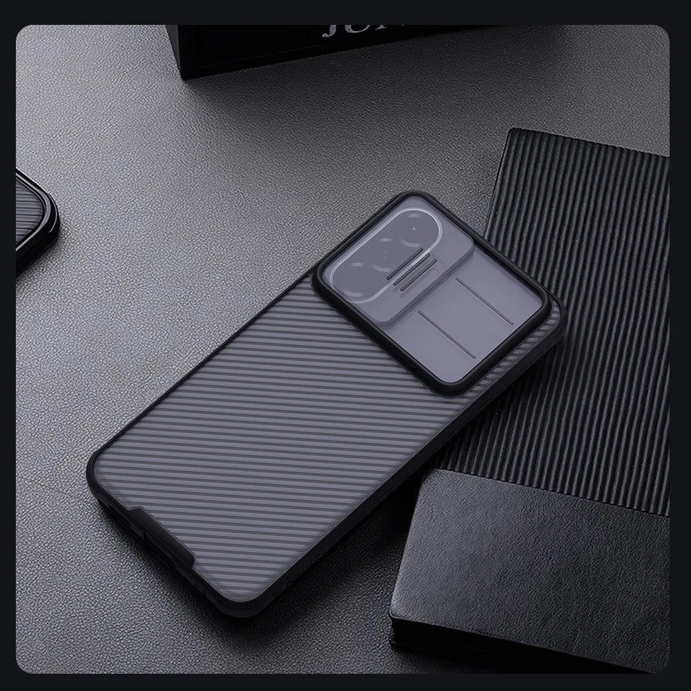 Nillkin CamShield PRO Zadní Kryt pro Samsung Galaxy A57 Transparent Black