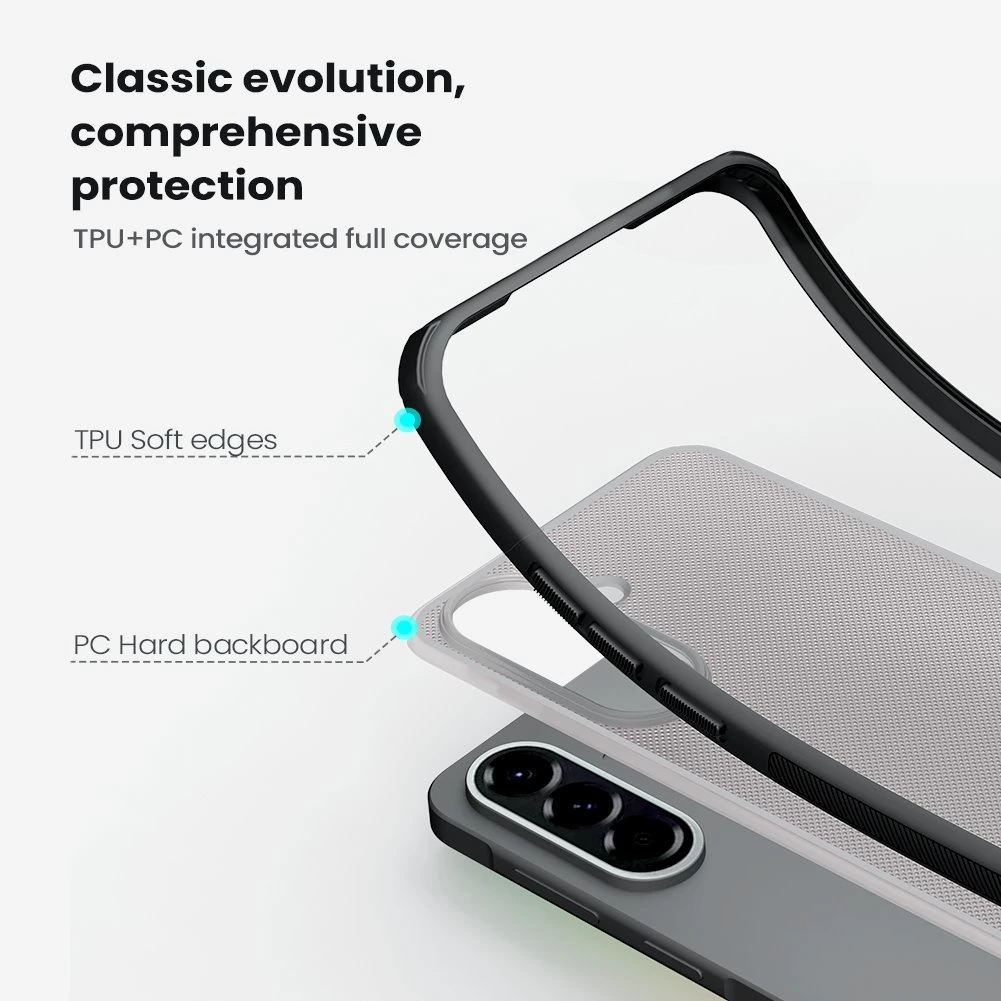 Nillkin Super Frosted PRO Zadní Kryt pro Samsung Galaxy A57 Transparent Black