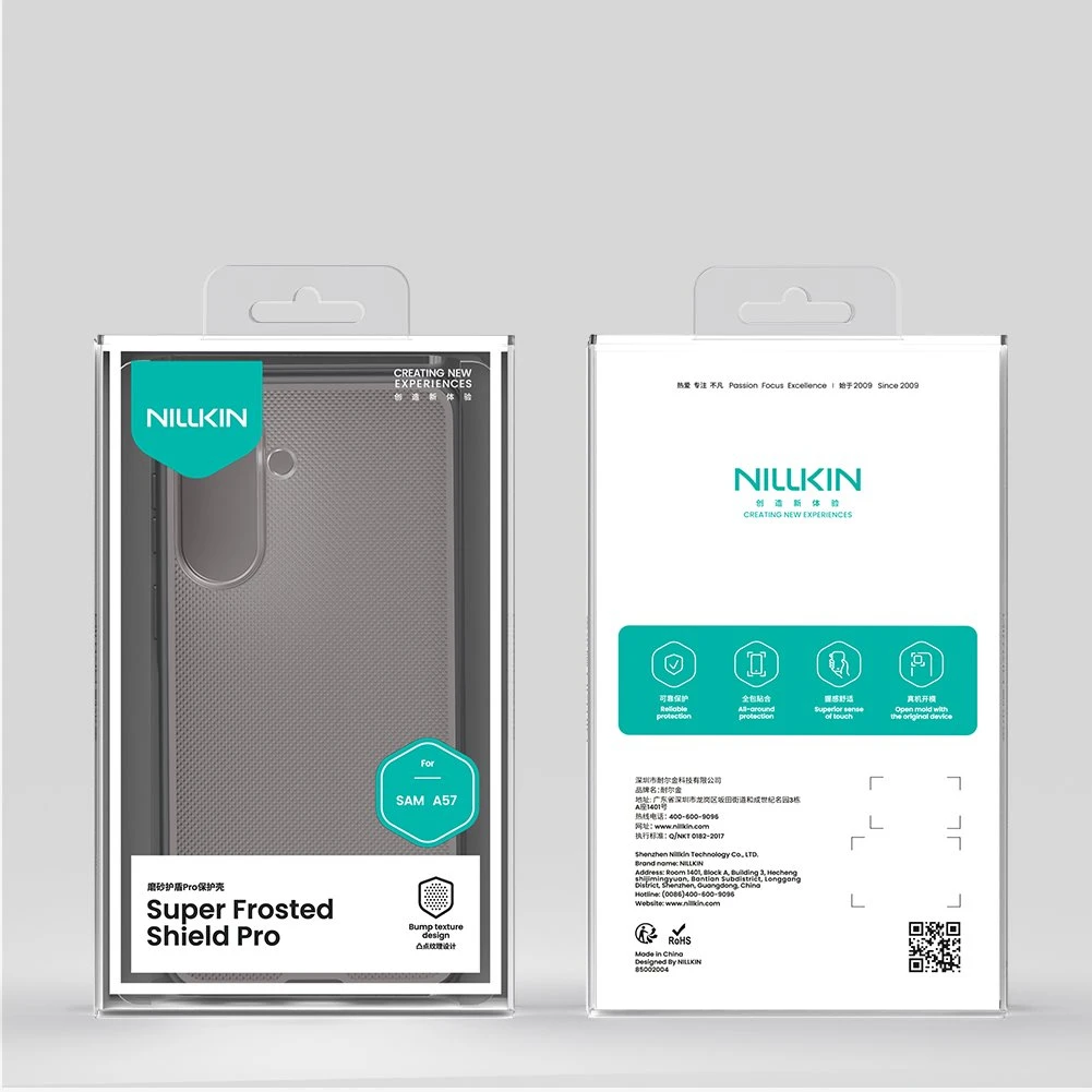 Nillkin Super Frosted PRO Zadní Kryt pro Samsung Galaxy A57 Transparent Black