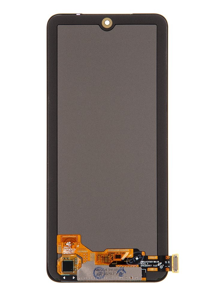 LCD display + dotyková deska + přední kryt pro Xiaomi Redmi Note 10/10S, Poco M5s, black (TFT)