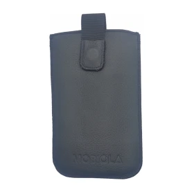 Vysouvací pouzdro pro MOBIOLA MB3020, kožené, černá