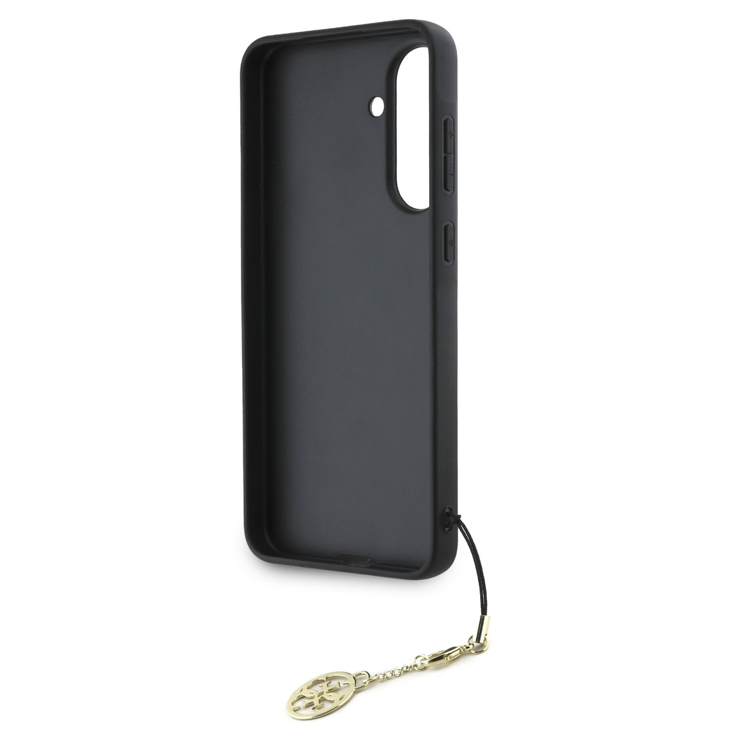 Zadní kryt Guess 4G Charm pro Samsung Galaxy A57, hnědá