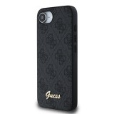 Zadní kryt Guess 4G Charm pro Samsung Galaxy A37, černá
