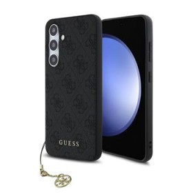 Zadní kryt Guess 4G Charm pro Samsung Galaxy A37, černá