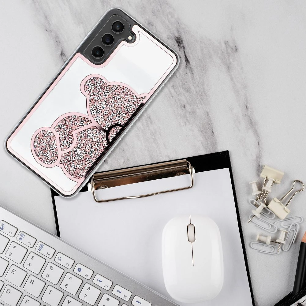 TEDDY BEAR Case for SAMSUNG A53 pink