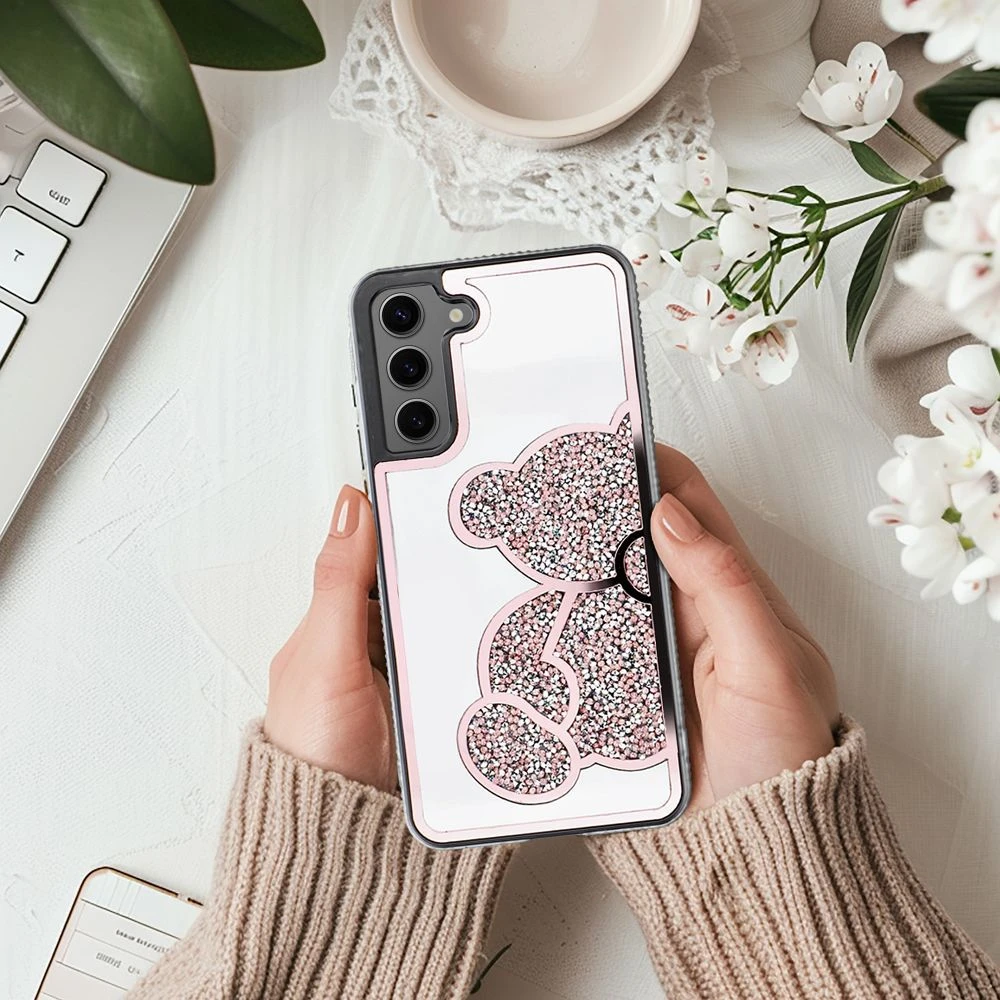 TEDDY BEAR Case for SAMSUNG A53 pink