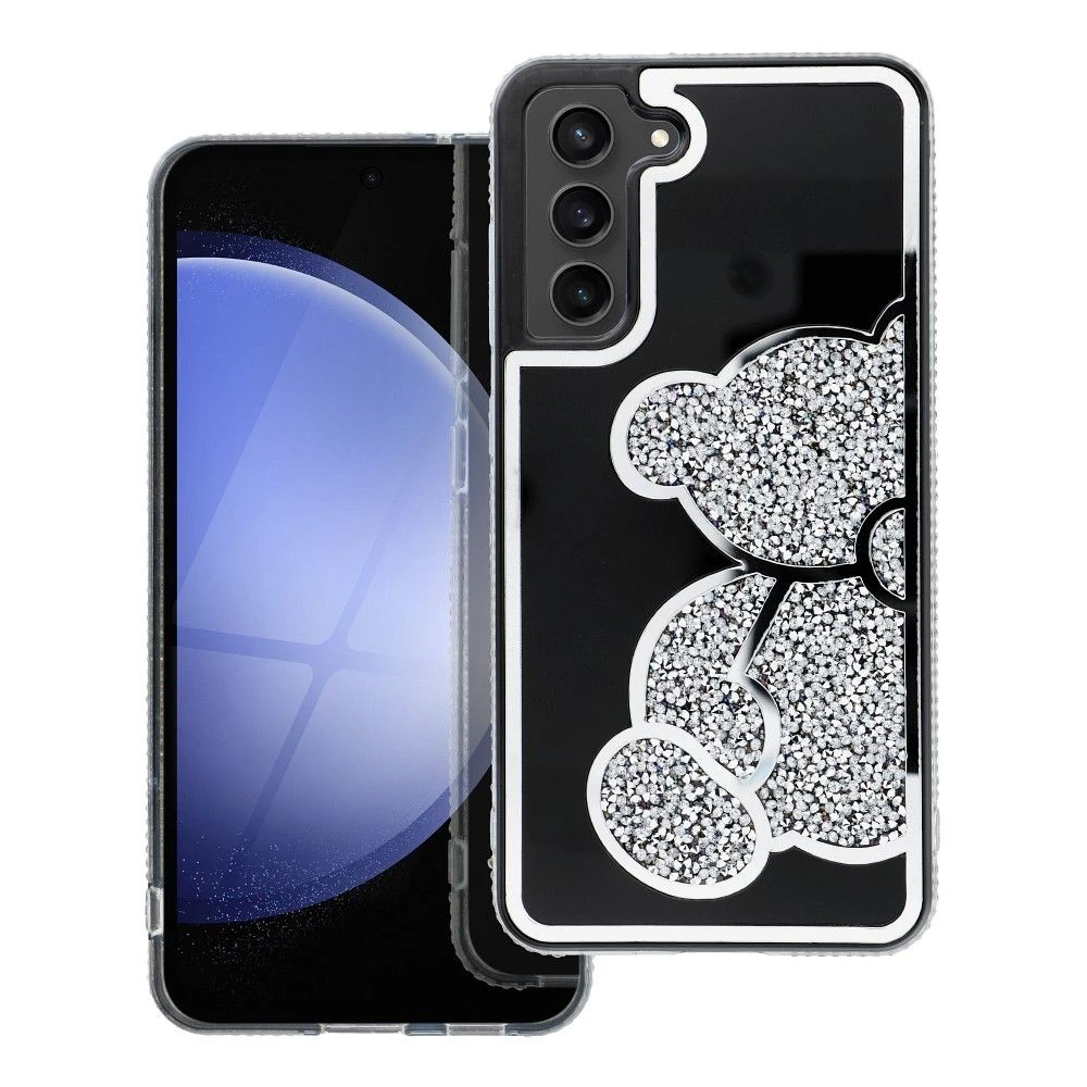 Case for Samsung A52 5G / A52 LTE ( 4G ) / A52s 5G Teddy Bear silver