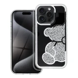 Case for iPhone 16 Teddy Bear silver