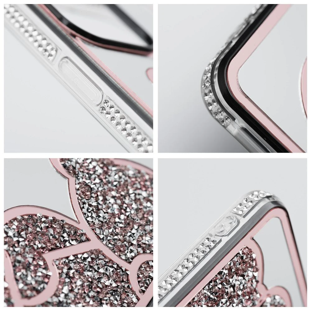 Case for iPhone 16 Teddy Bear pink