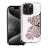 Case for iPhone 16 PRO Teddy Bear pink