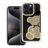Case for iPhone 14 PRO MAX Teddy Bear gold
