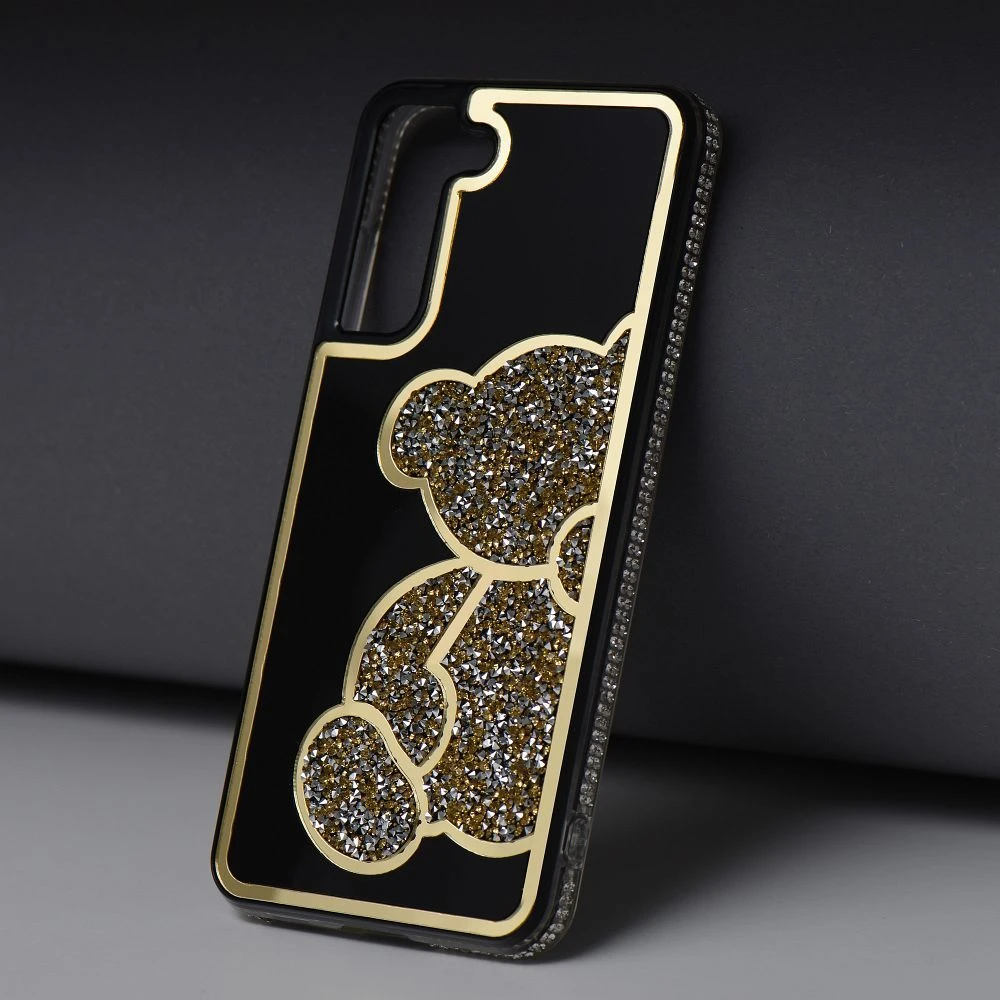 Case for Samsung A36 5G Teddy Bear gold