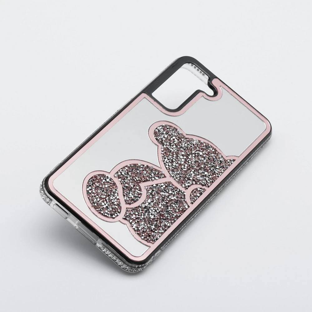 Case for Samsung A56 5G Teddy Bear pink