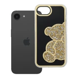 Case for iPhone 16e (SE 4 2025) / 17e Teddy Bear gold