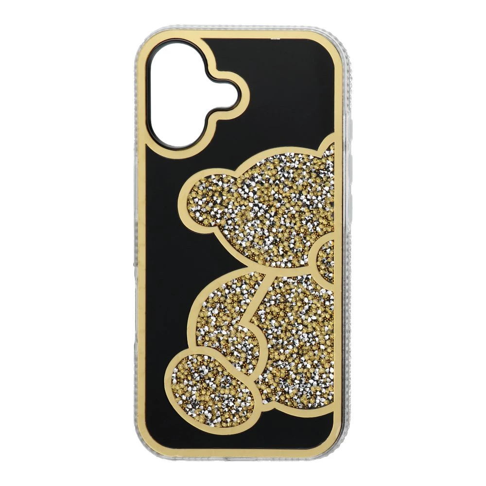 Case for iPhone 17 Teddy Bear gold