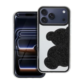 Zadní kryt TEDDY BEAR Case pro Apple iPhone 17 Pro Max, černá