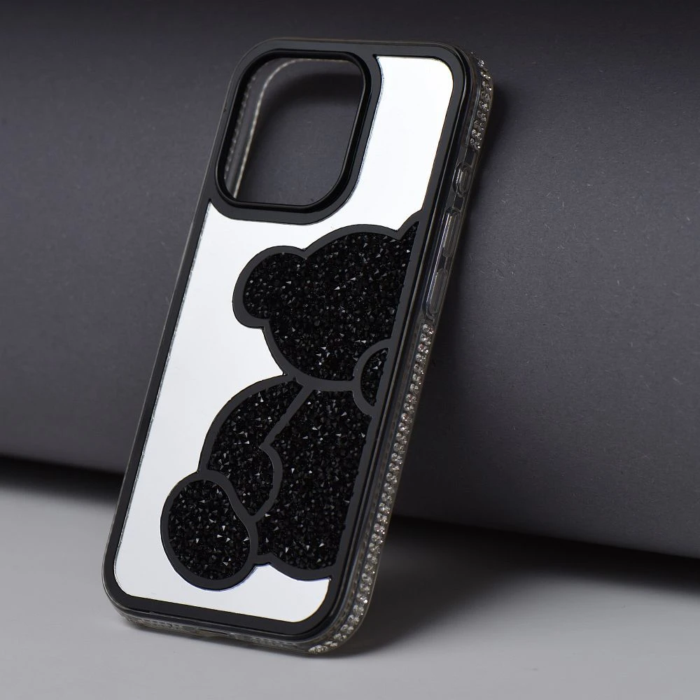 Case for iPhone 17 PRO MAX Teddy Bear black