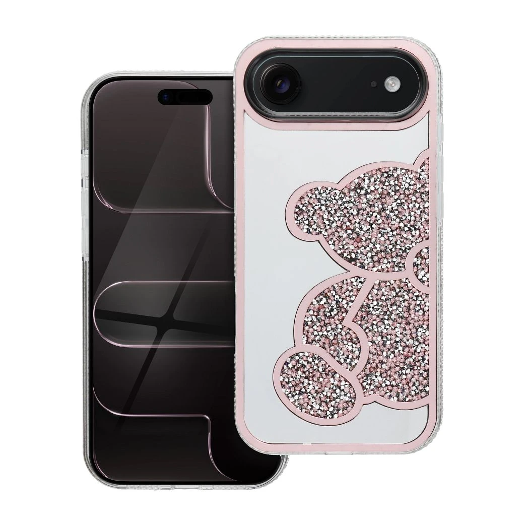Zadní kryt TEDDY BEAR Case pro Apple iPhone Air, růžová