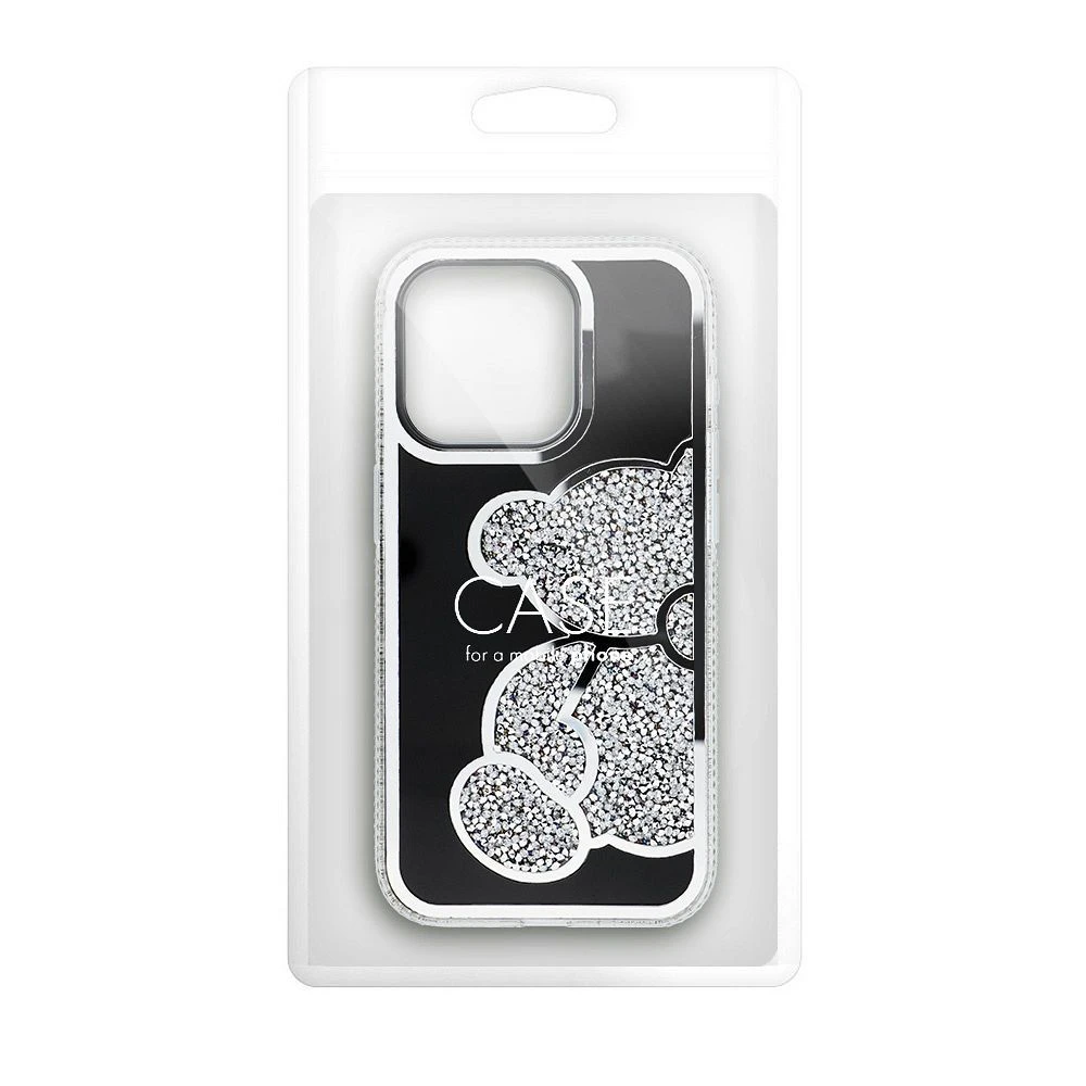 Case for iPhone 17 Teddy Bear silver