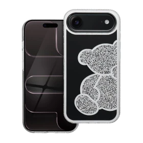 Zadní kryt TEDDY BEAR Case pro Apple iPhone Air, stříbrná