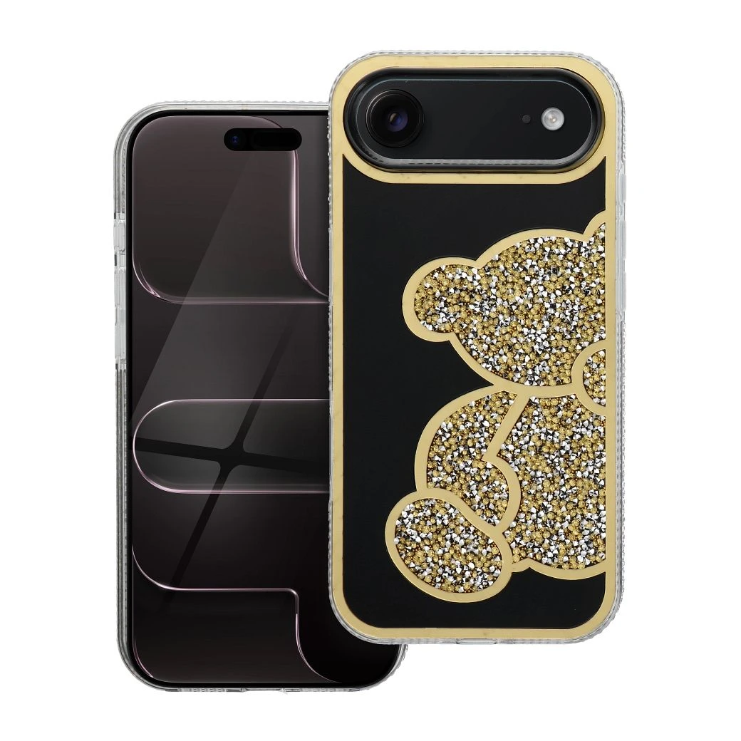 Zadní kryt TEDDY BEAR Case pro Apple iPhone Air, zlatá