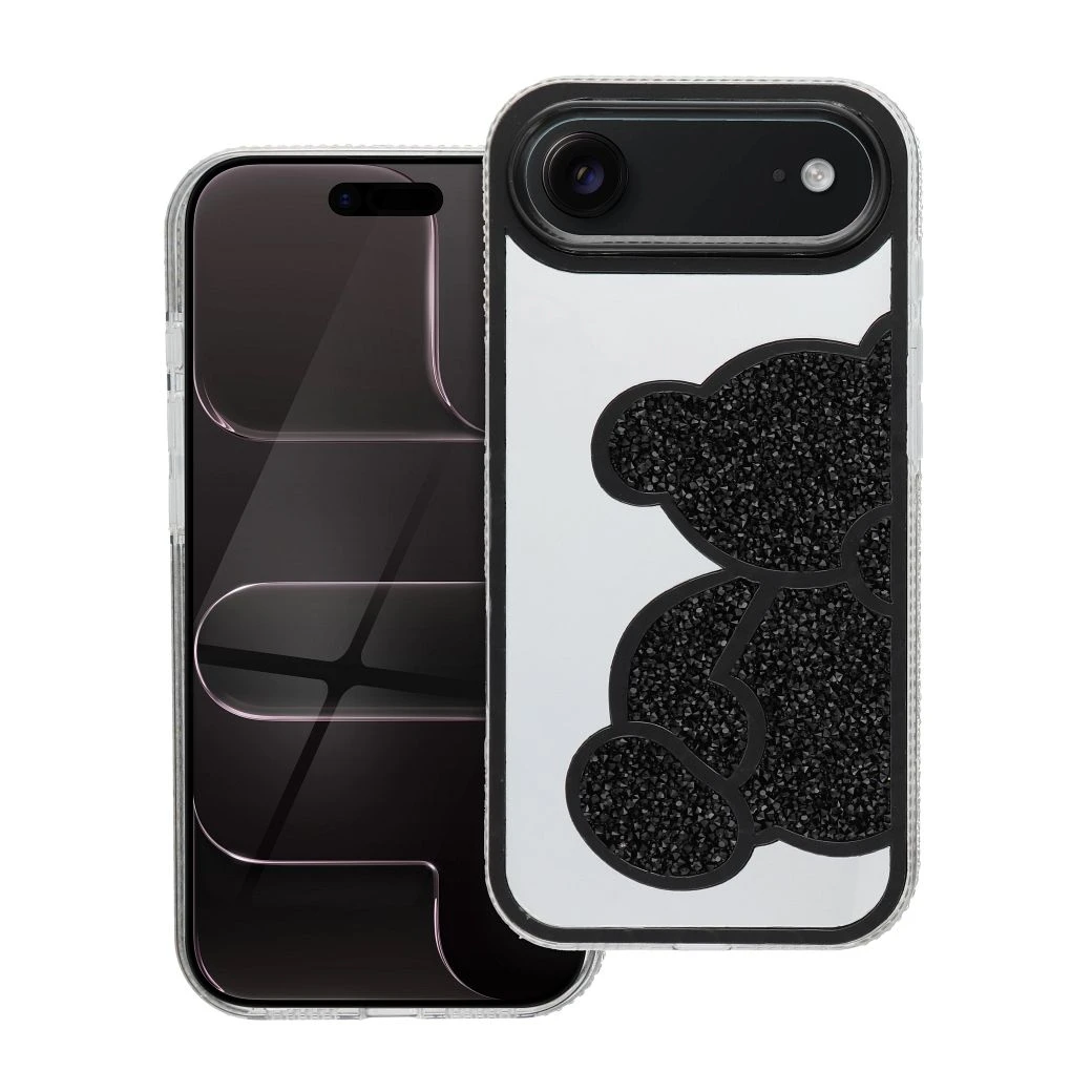 Zadní kryt TEDDY BEAR Case pro Apple iPhone Air, černá