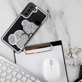 Case for Samsung A17 Teddy Bear silver