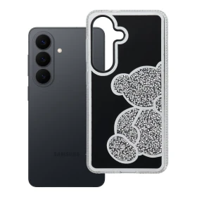 Zadní kryt TEDDY BEAR Case pro Samsung Galaxy S26, stříbrná