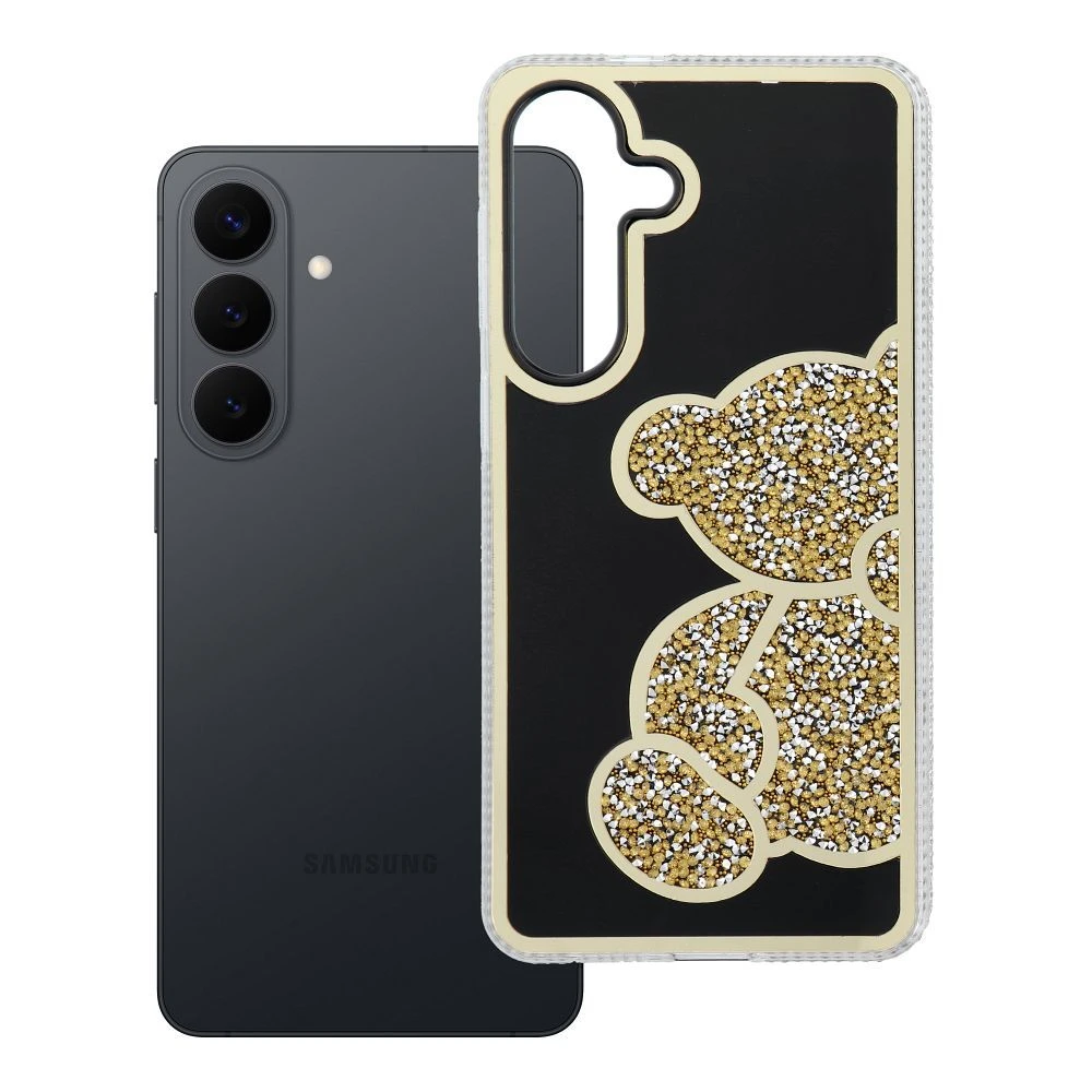 Case for Samsung S26 PLUS Teddy Bear gold