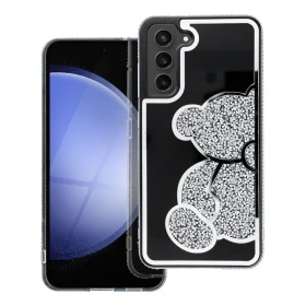 Zadní kryt TEDDY BEAR Case pro Samsung Galaxy A27 5G, stříbrná