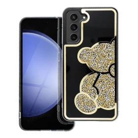 Zadní kryt TEDDY BEAR Case pro Samsung Galaxy A27 5G, zlatá