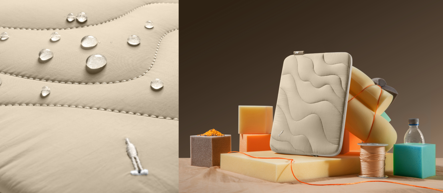 Pouzdro tomtoc Terra-A27 Laptop Sleeve, 14" Inch, sand (obrázek 3)