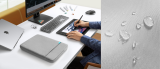 Pouzdro tomtoc Sleeve Kit - 14" MacBook Pro, tmavě šedá