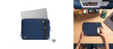 Pouzdro tomtoc Sleeve - 14" MacBook Pro, tmavě modrá