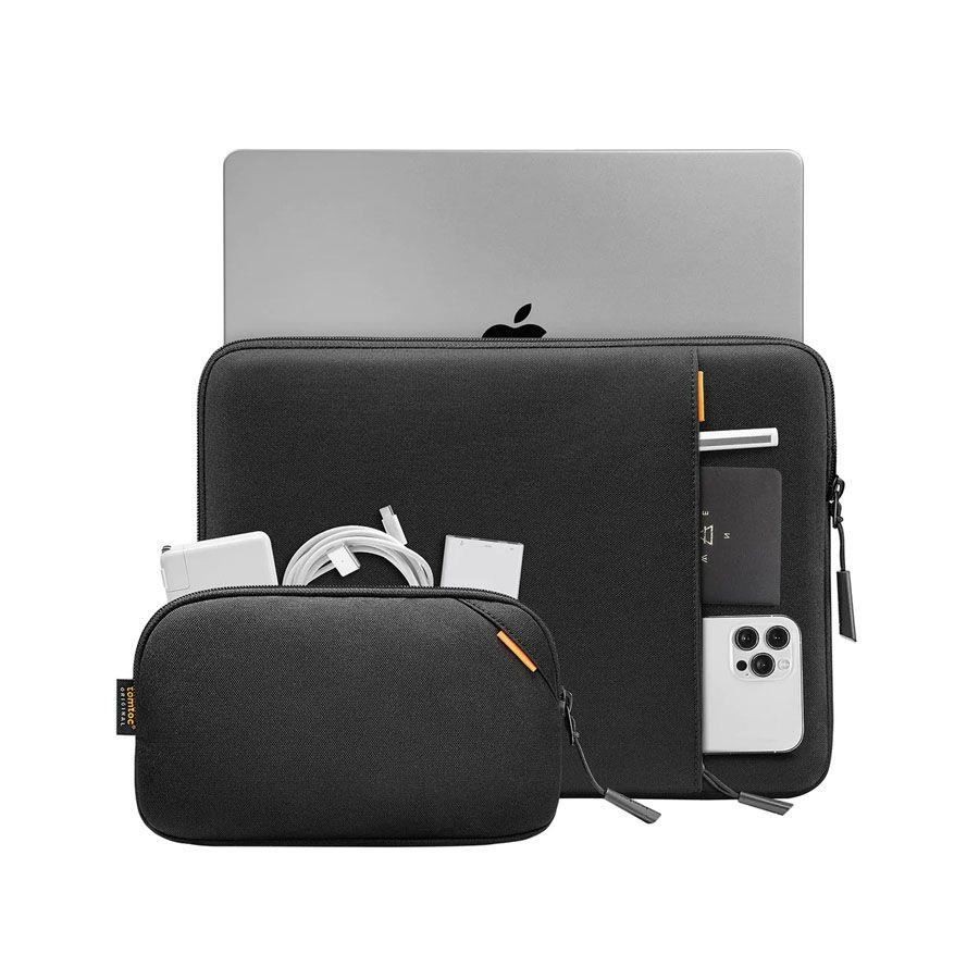 Pouzdro tomtoc Sleeve Kit - 16" MacBook Pro/ 15,3" MacBook Air, černá (obrázek 3)