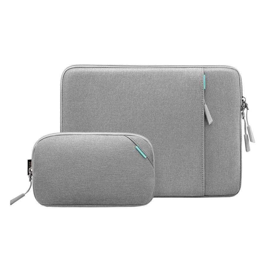 Pouzdro tomtoc Sleeve Kit - 14" MacBook Pro, šedá