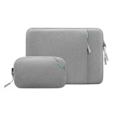 Pouzdra tomtoc Sleeve Kit - 13" MacBook Pro / Air, šedá