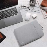 Pouzdro tomtoc Sleeve - 14" MacBook Pro, šedá