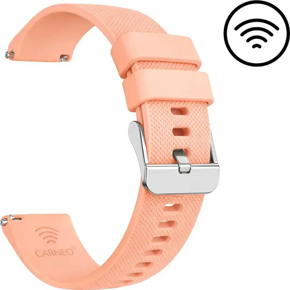 Carneo platební řemínek, 22mm, růžová