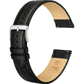 Carneo platební řemínek, 20mm černá kůže