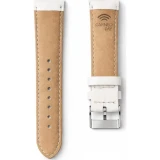 Carneo platební řemínek, 20mm bílá kůže