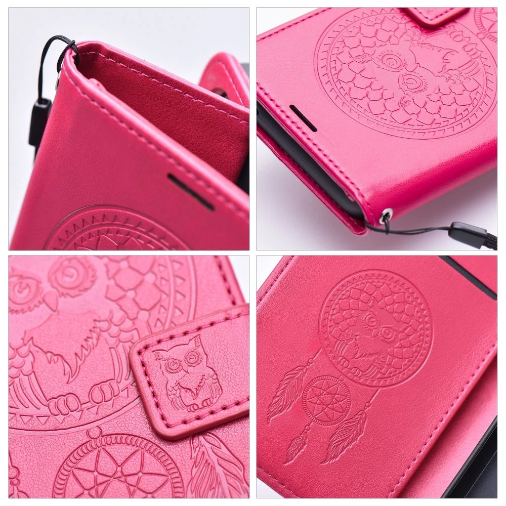 Flipové pouzdro MEZZO Book case pro Motorola Edge 70, dreamcatcher magenta (obrázek 5)
