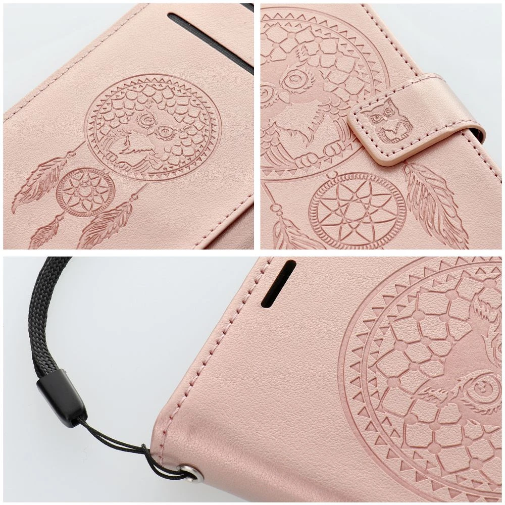 Flipové pouzdro MEZZO Book case pro Samsung Galaxy A57 5G, dreamcatcher rose gold (obrázek 5)